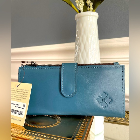 Patricia Nash Nazari Leather Bifold Wallet - Picture 1 of 7